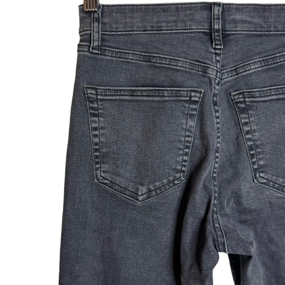 TopShop Jamie High Waisted Rise Skinny Leg Faded Black Jeans Stretch 4 26x30 - Picture 9 of 16